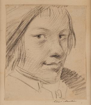 931E. Elias Martin, Self portrait.