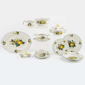 A 46 pieces porcelain tableware, "Jamaica", Villeroy & Boch.