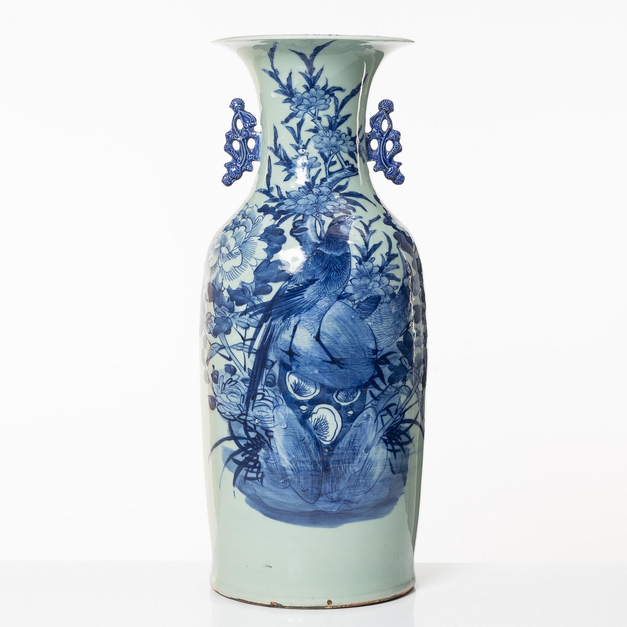 Vas, porslin, Kina, Qingydnastin, 1800-tal.