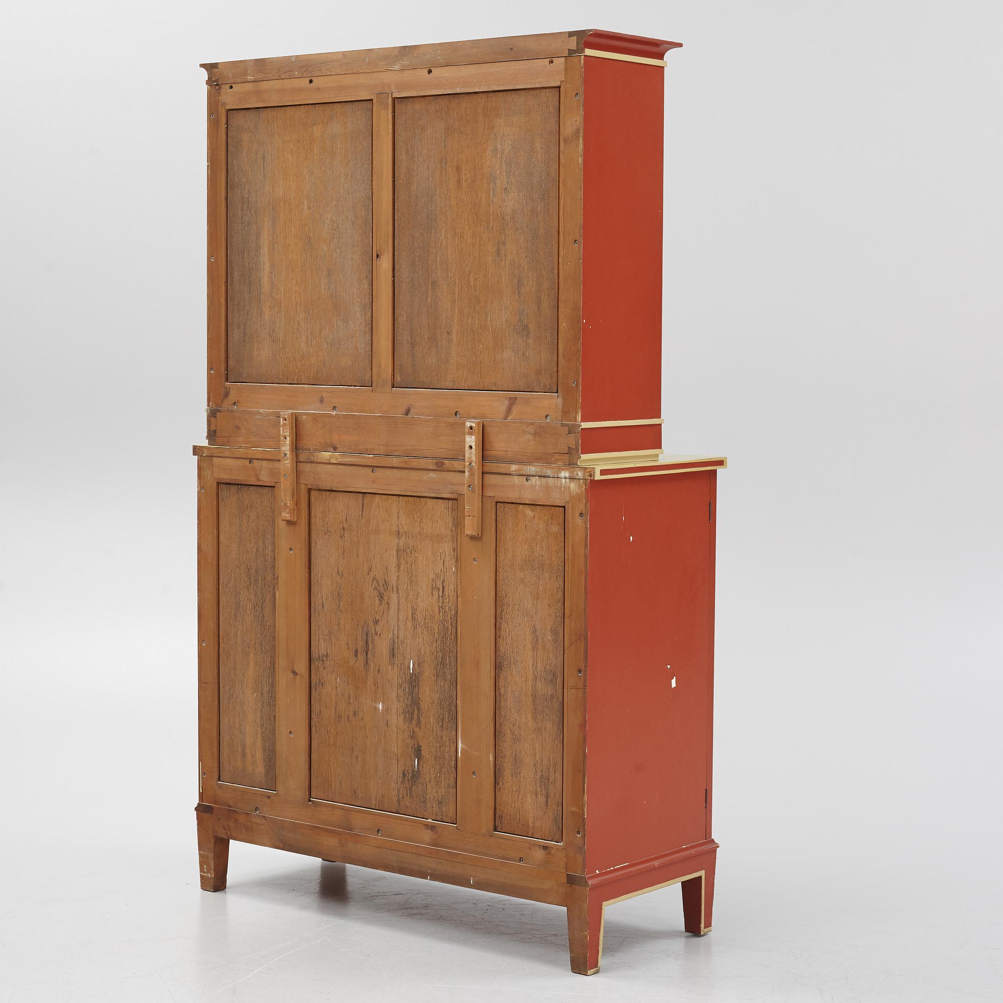 Axel Larsson, vitrinskåp, 1930-40-tal.