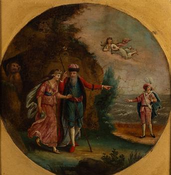 Okänd konstnär, 1700-tal, Vid havet.