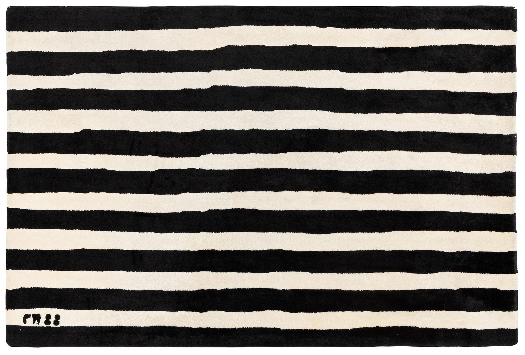 Pia Wallén, a carpet, tufted, signed 'Pia', c. 249 x 169 cm.