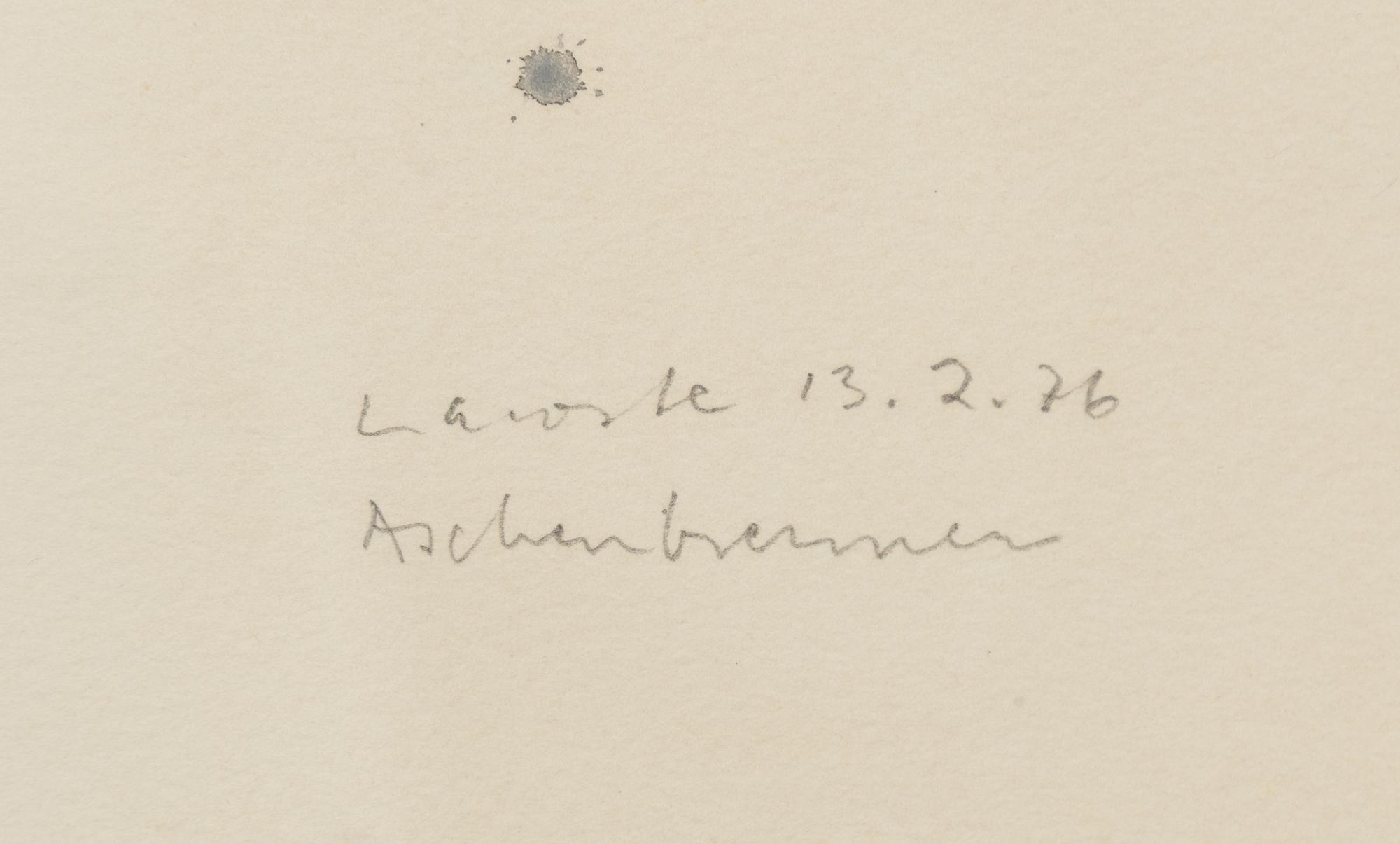 Lennart Aschenbrenner, Utan titel.