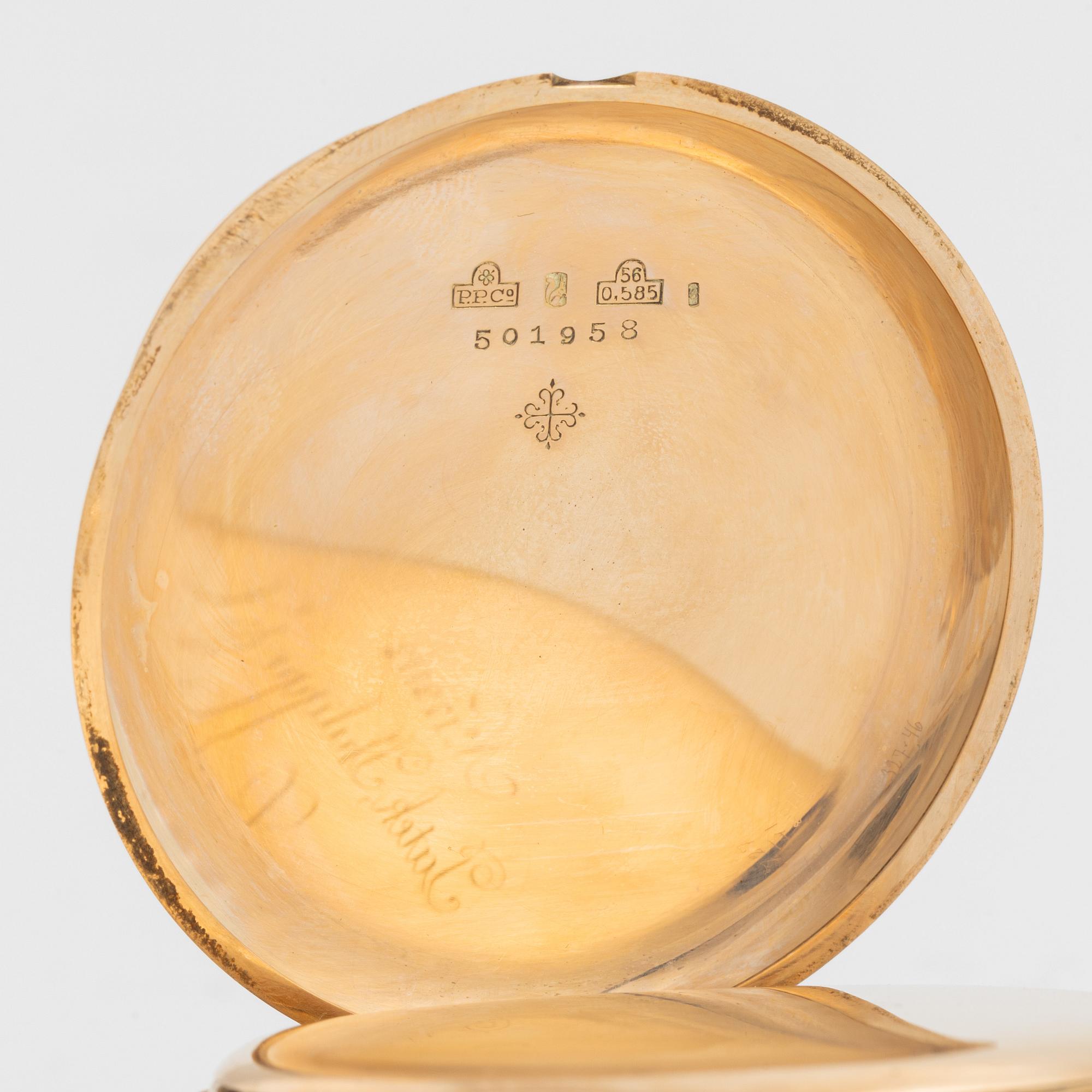 Patek Philippe & Cie, savonett, ca 1915.