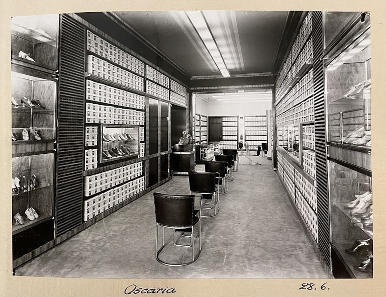 Axel Einar Hjorth, a rare pair of armchairs, Nordiska Kompaniet, 1930.