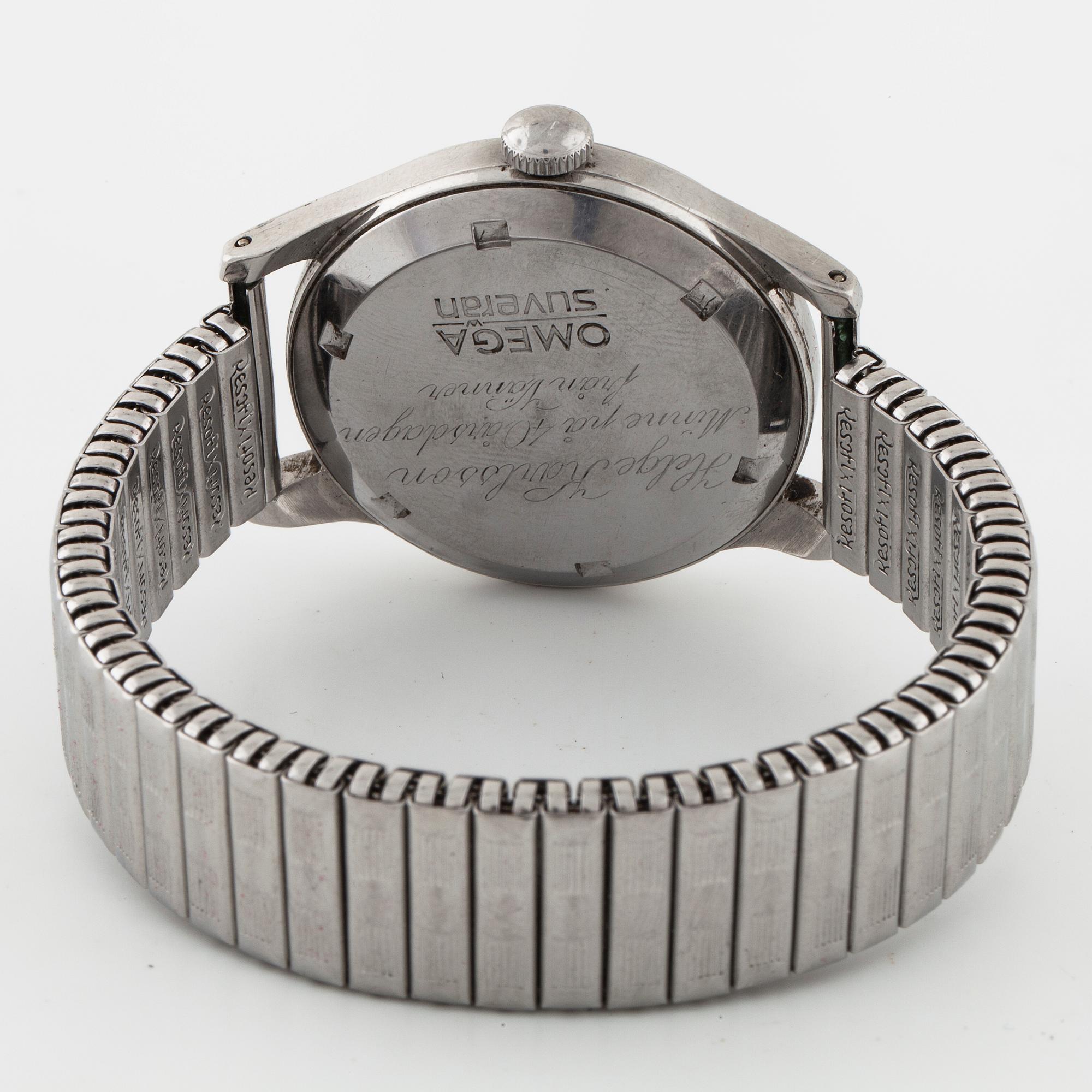 OMEGA, Suverän, "fab.suisse", armbandsur, 30 mm.