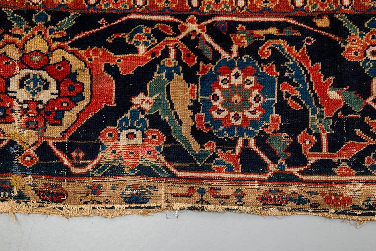 Matto, antique Azerbaijan, 19th century or older, ca 466,5 x 185 cm.