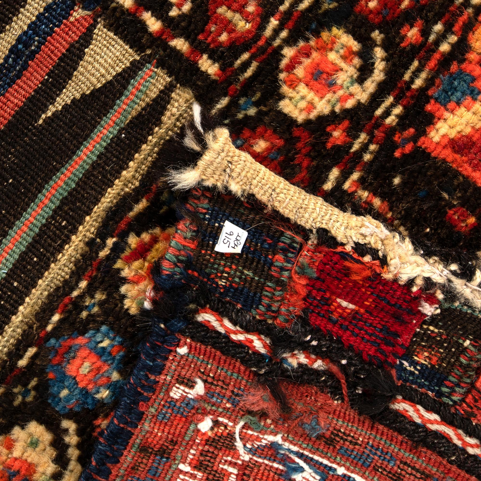 Sadelväska Bachtiari Khorjin semiantik ca 220x87 cm.