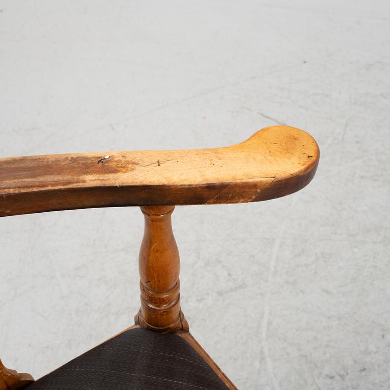 A Swedish mid 18th Century armchair.