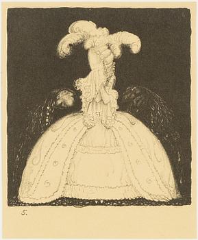 John Bauer, "Två friare".