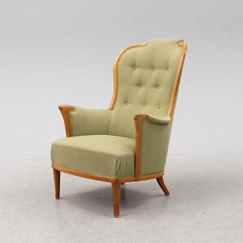 Carl Malmsten, fåtölj, "Vår Fru", Bodafors, 1960-tal.