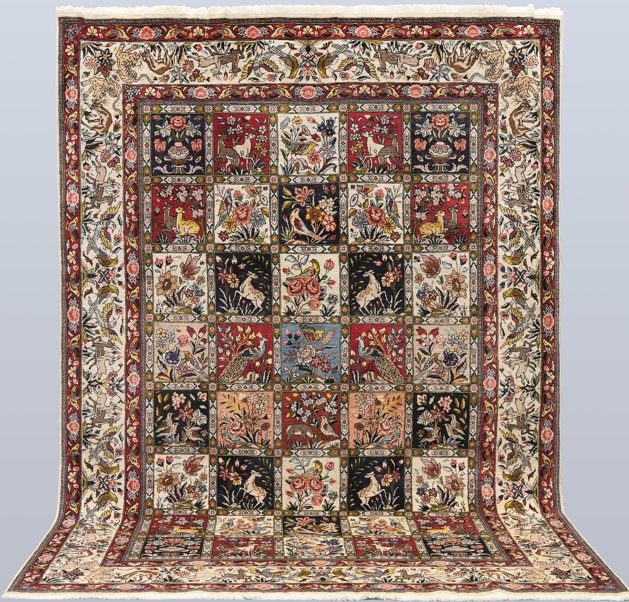 Carpet, Baktiari, 308 x 217 cm.