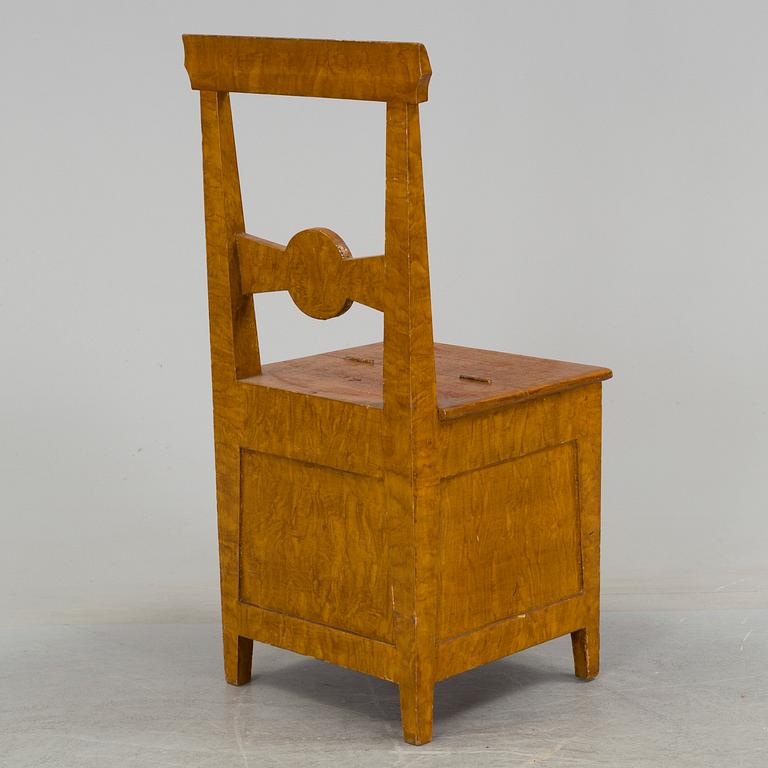 An early 20th century chair.