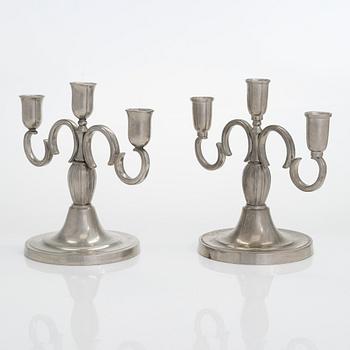 Paavo Tynell, Two 1920/1930s candelabras for Taito.