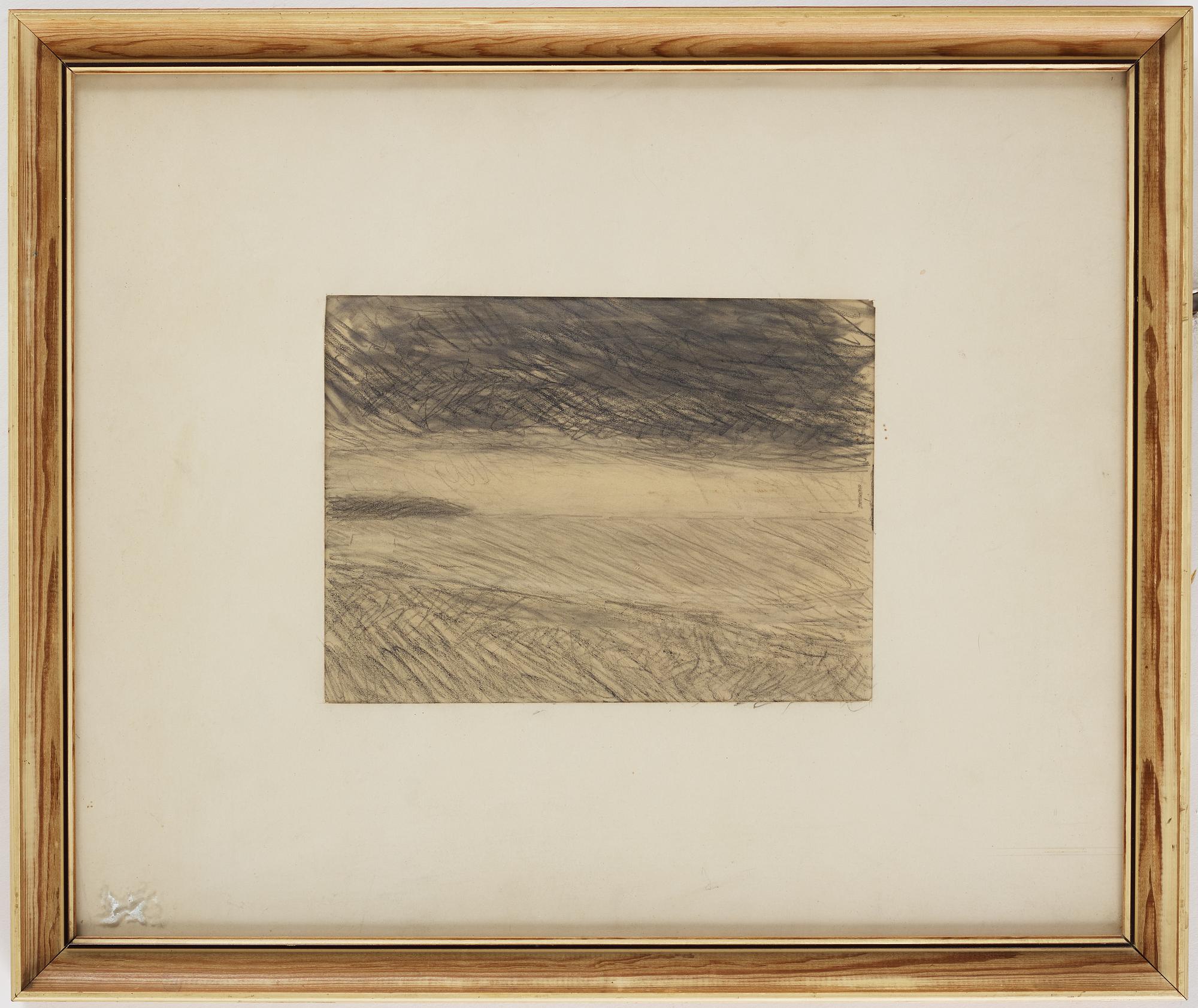 CARL KYLBERG, pencil drawing.