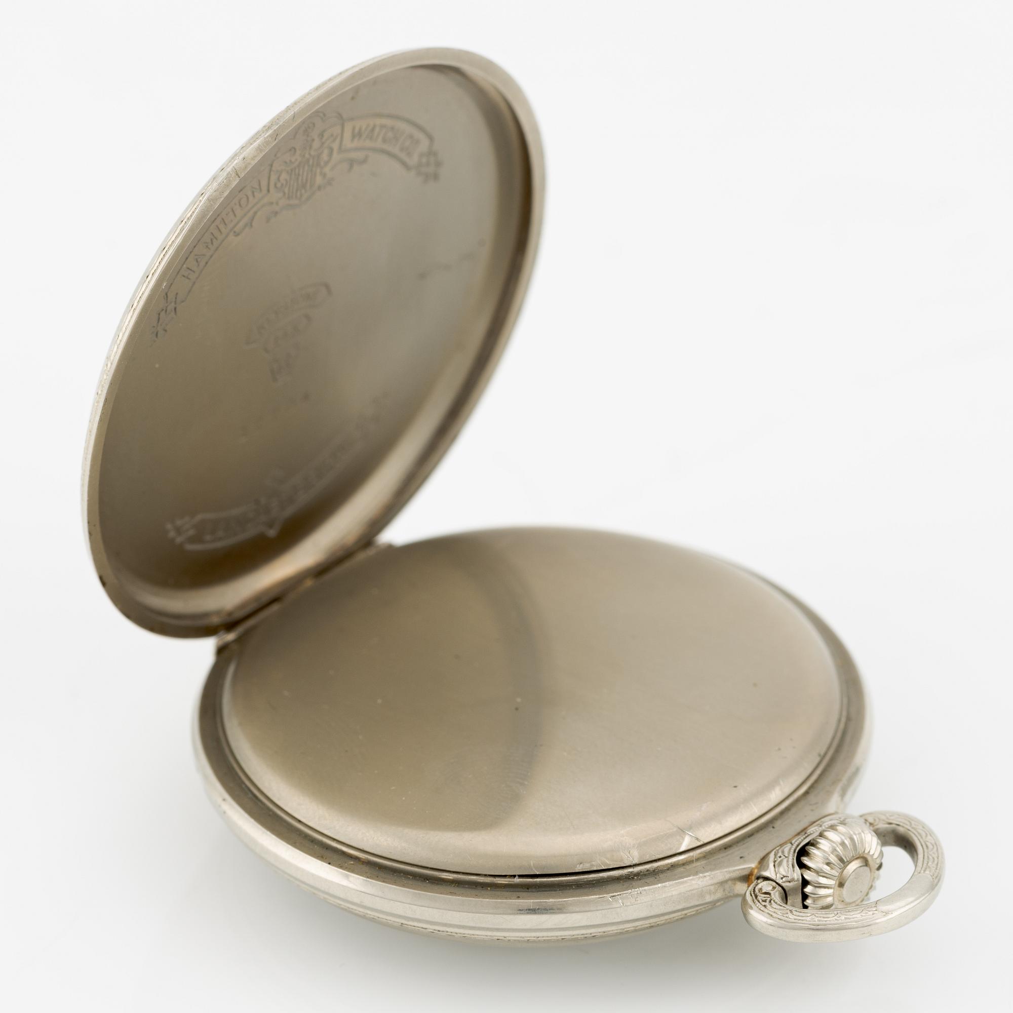 Hamilton, pocket watch, 45 mm.