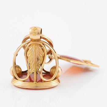 Sigill och nyckeldragare, av Johan Richard Borg och  Arvid Örn, Gävle 1831.