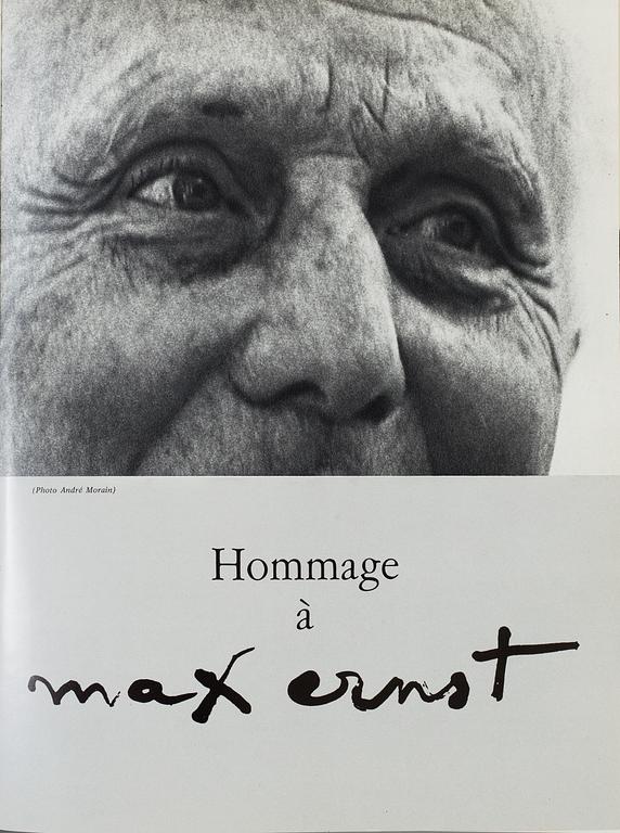 FOUR BOOKS, "Hommage a Georges Rouault, Marino Marini, Max Ernst, Manzù, "XXe siècle, G. di San Lazzaro.