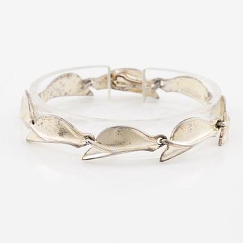 Lapponia, bracelet, sterling silver, 1987.