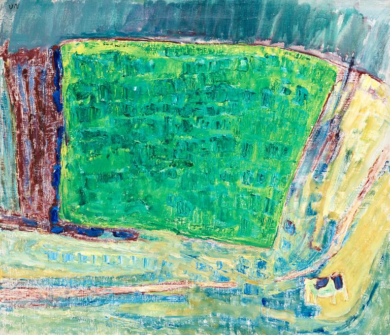 Vera Nilsson, Rainy summer,  (Green feild).