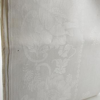 Tablecloths 4 pcs early/mid 20th century damask.