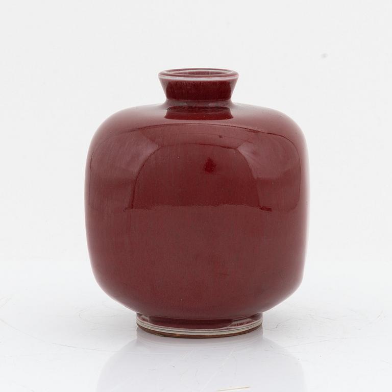 Berndt Friberg, a stoneware vase, Gustavsbergs studio, 1974.