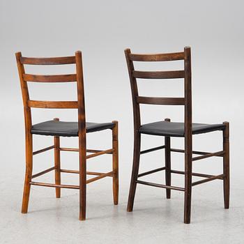 Gunnar Asplund, Stolar, ett par, Gemla, ritade för Stockholmsutställningen 1930.