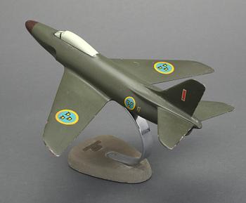 FLYGMODELL, SAAB, Saab-32, "Lansen". 1950-tal.