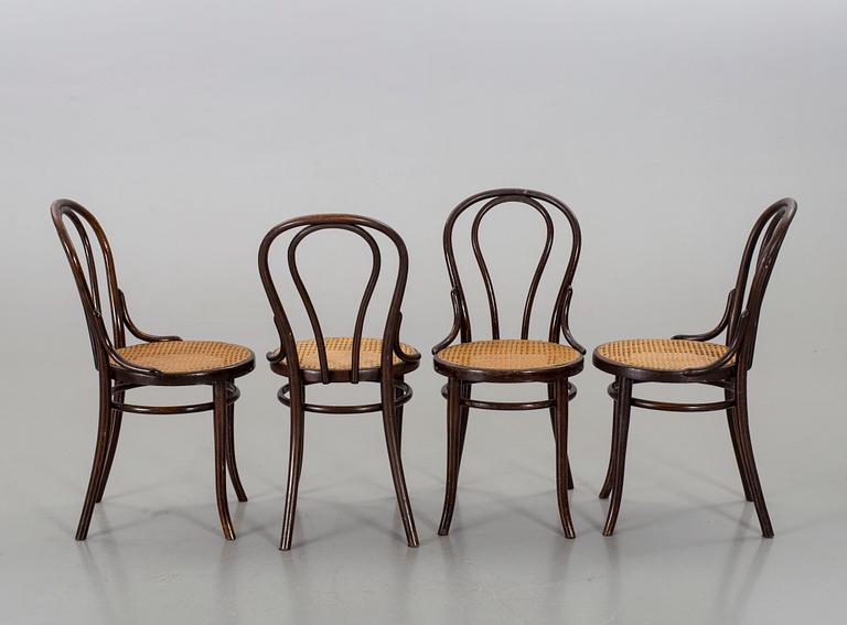 STOLAR, 6 st, Thonet, 1900-talets första hälft.