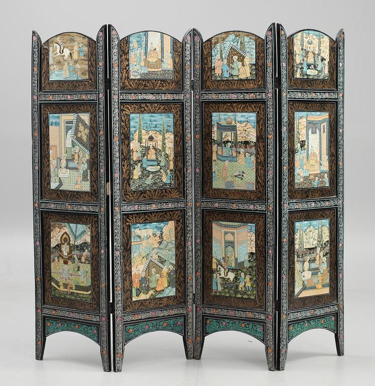 VIKSKÄRM, orientalisk, 1900-tal.