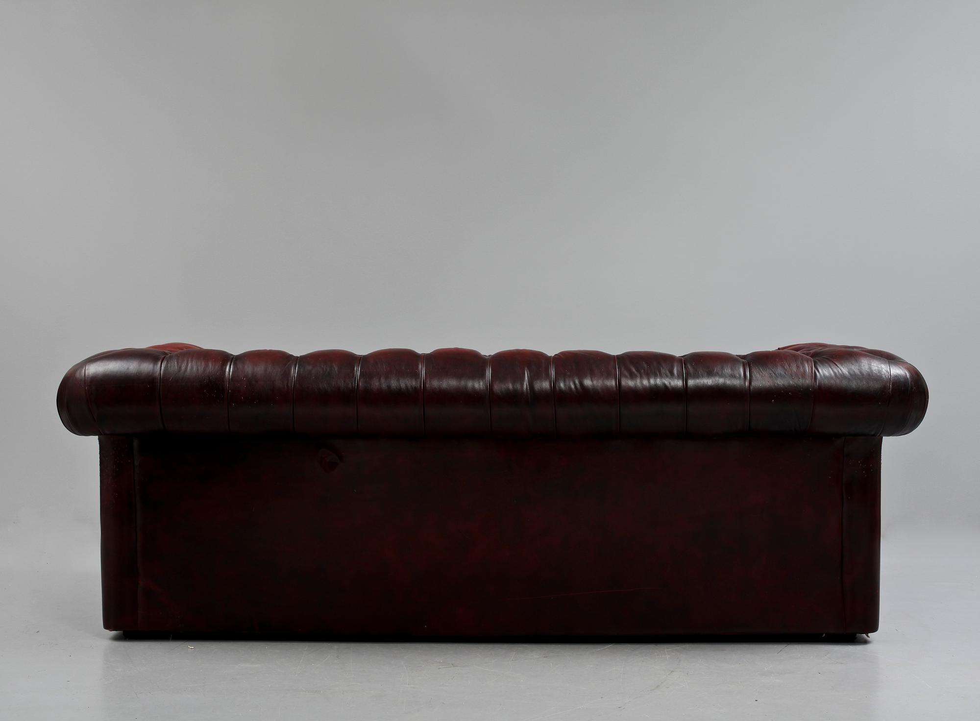 SOFFA, Chesterfieldmodell, 1900-talets fjärde kvartal.