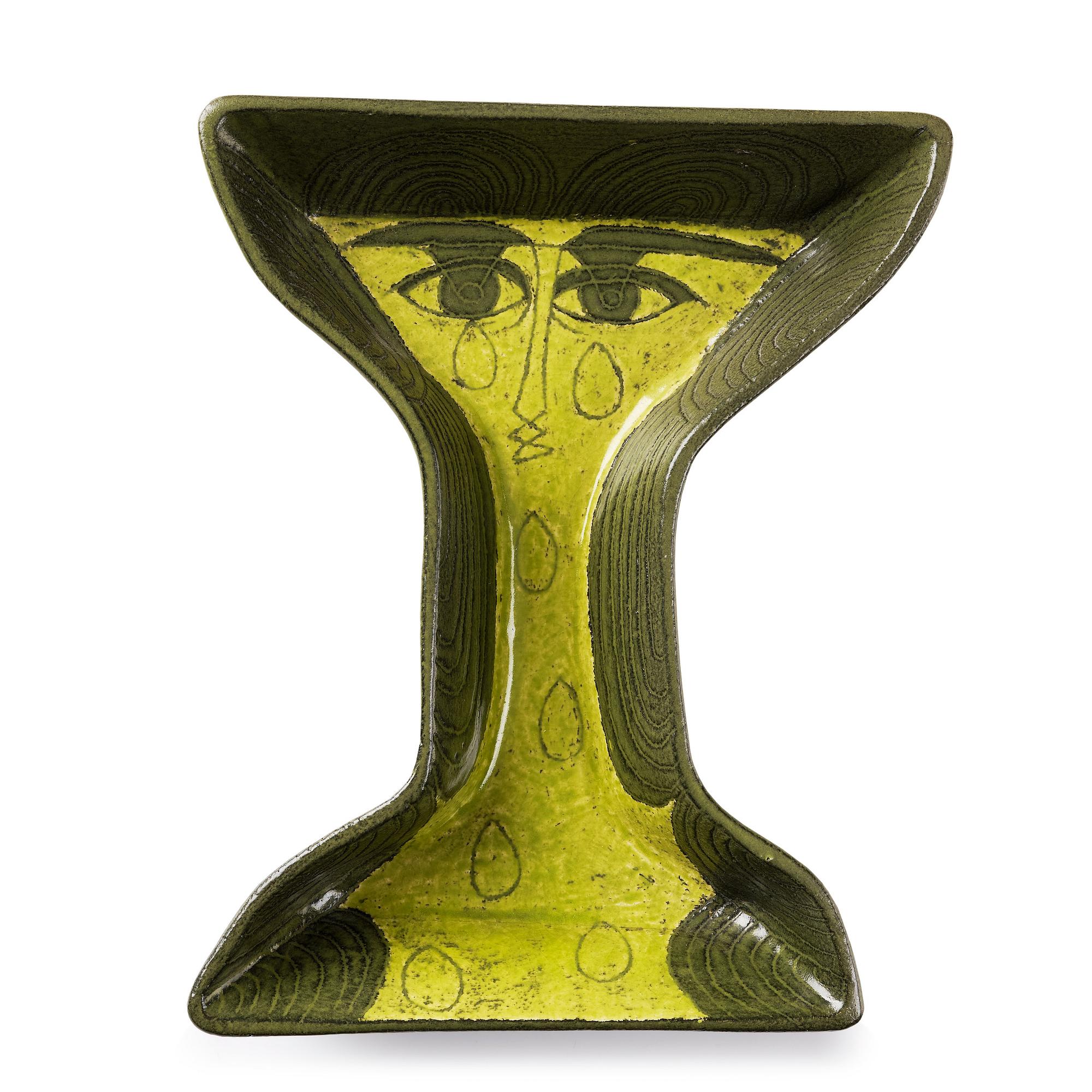 Birger Kaipiainen, a ceramic wall sculpture, Rörstrand 1950s.