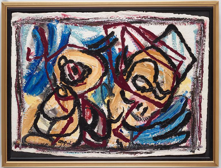 Karel Appel, Untitled.