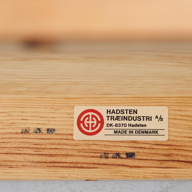 Andreas Hansen, a set of four bookcase modules from Hadsten Træindustri, Denmark.