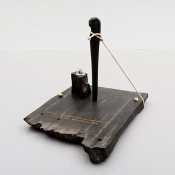 PLANKA samt CIGARETTÄNDARE från skeppet Riksvasa.