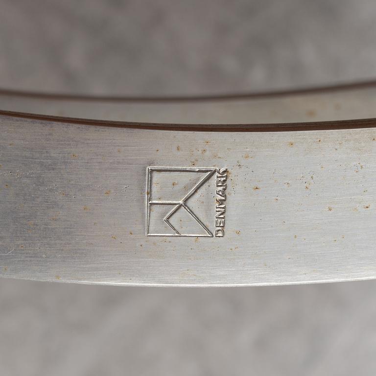 Poul Kjaerholm, fåtölj, PK22,  E Kold Christensen, Danmark, formgiven 1956.