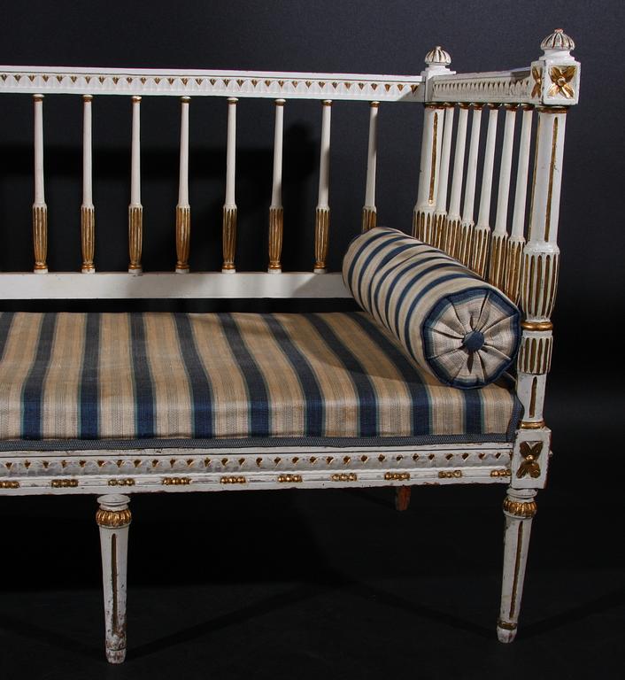 SOFFA, sengustavianskt provinsarbete 1700/1800-tal.