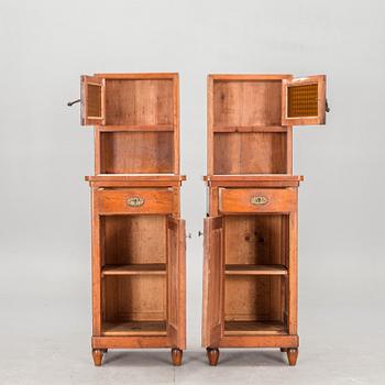 SÄNGBORD, ett par, 1900-talets första hälft.