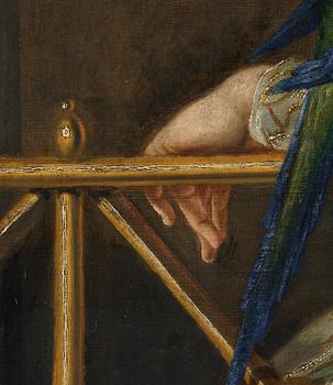 Johann Heinrich Tischbein, Konstnärens dotter Wilhelmine Ernestine Fredrike Tischbein (1759-1820) i turkisk dräkt.