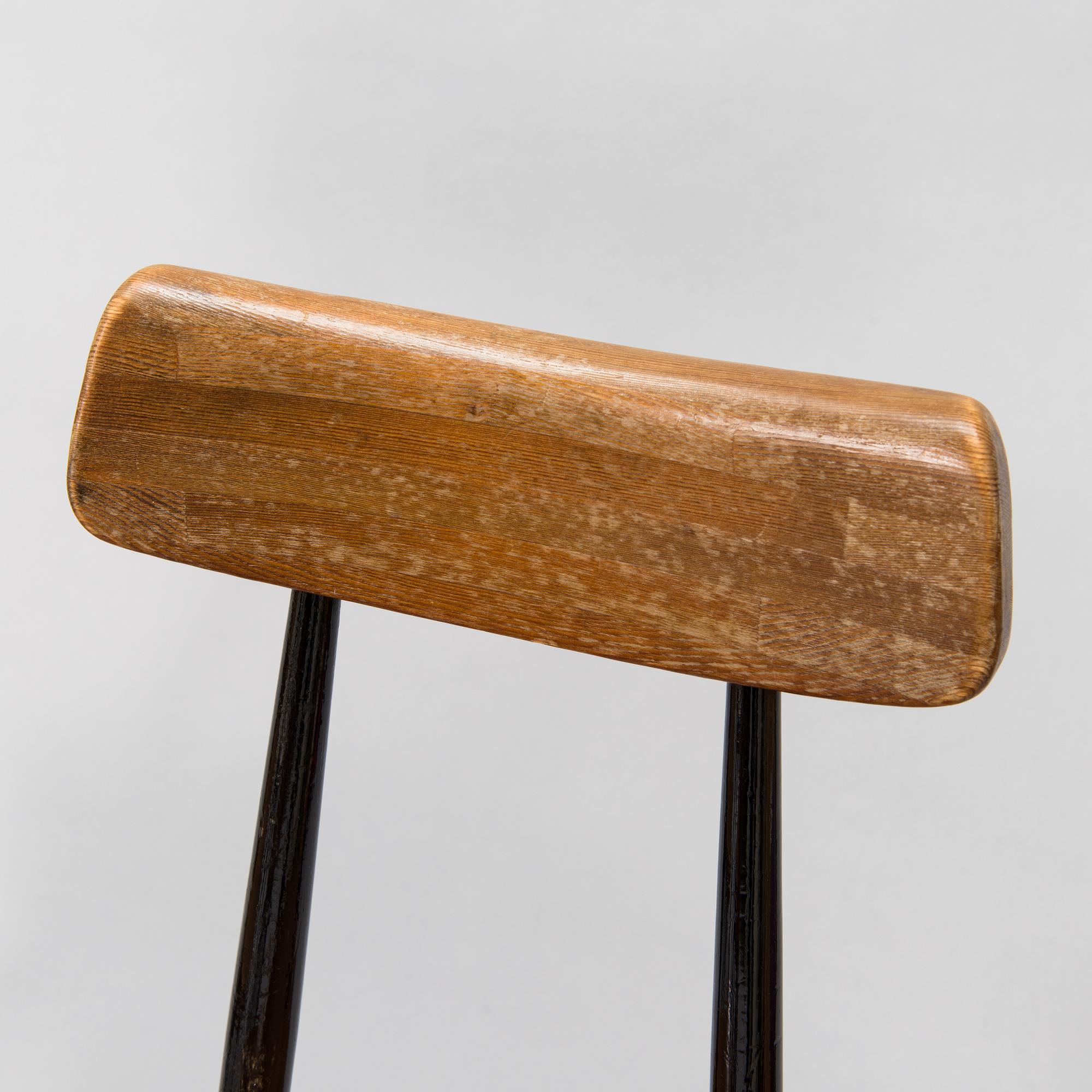 Ilmari Tapiovaara,  A set of six 1960's 'Pirkka' chairs, for Laukaan Puu.