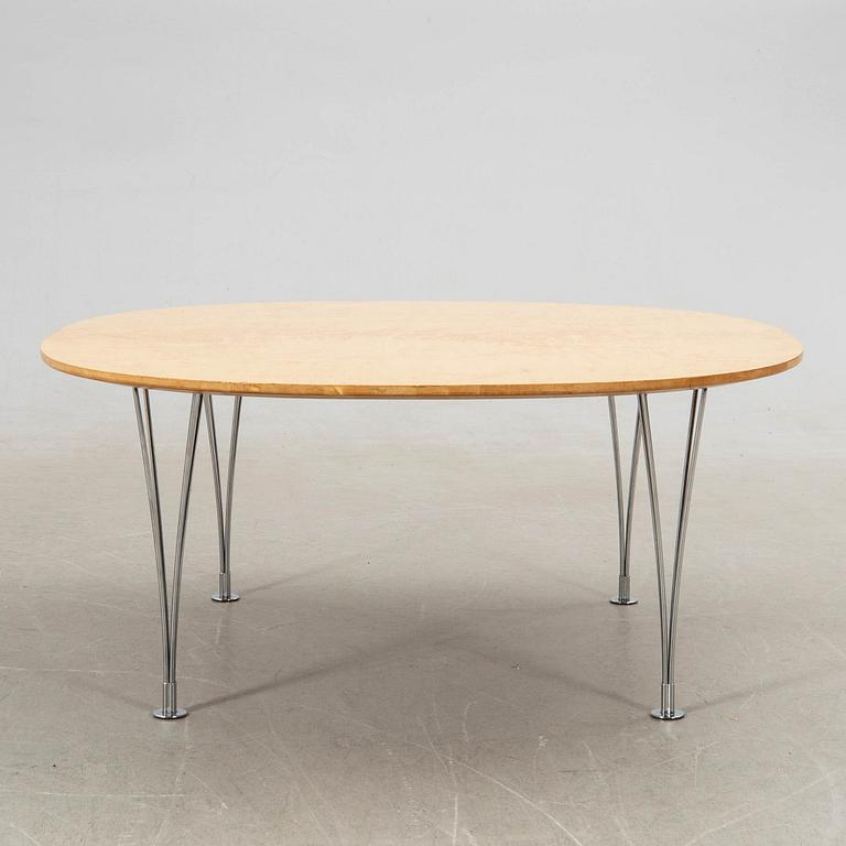 Bruno Mathson & Piet Hein, coffee table, "Superellipse", Bruno Mathsson International Fritz Hansen.