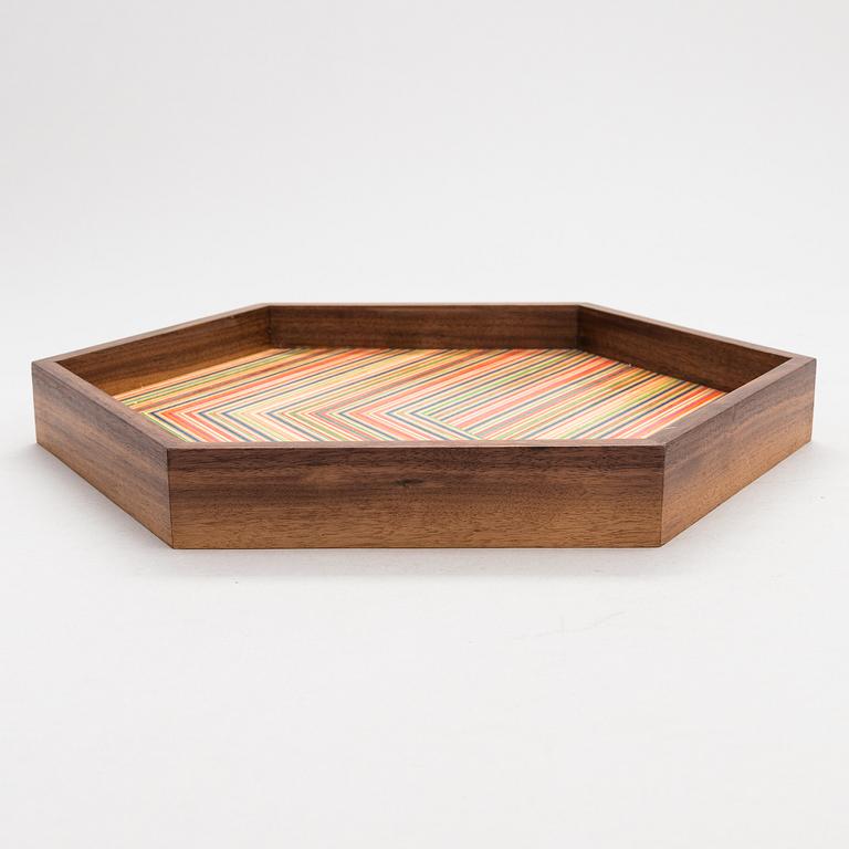 ALEKSI PUUSTINEN, A 'Hexagon Tray', signed.