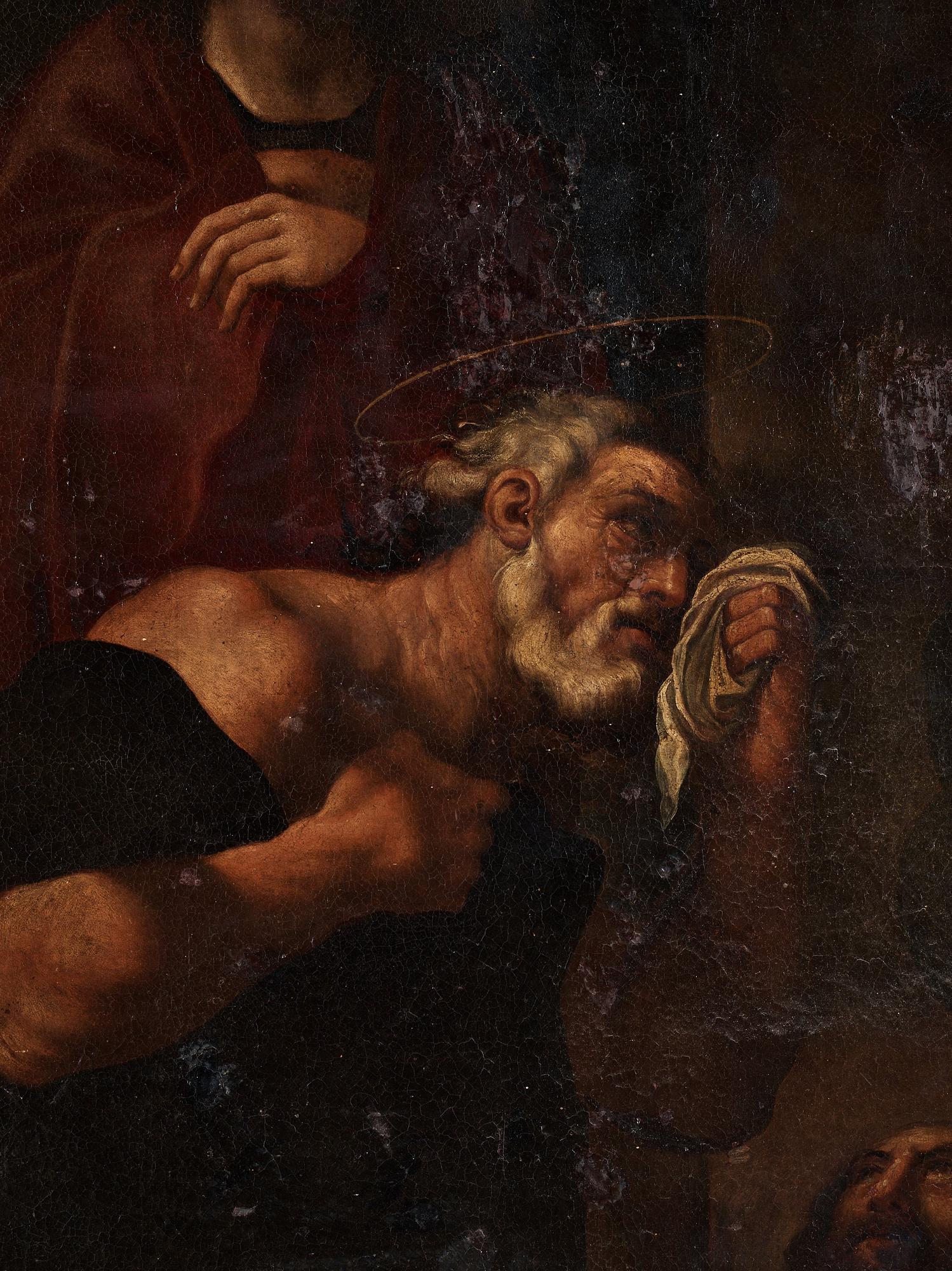 Giovanni Domenico Cerrini ("Il Cavaliere Perugino"), The Lamentation of Christ.