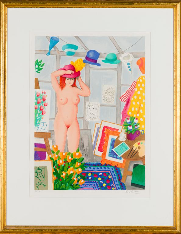 Lennart Jirlow, Nude model.