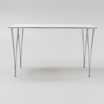 Bruno Mathsson, a dining table for Fritz Hansen Denmark, dated 1988.
