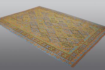 A carpet, kilim, ca 291 x 205 cm.