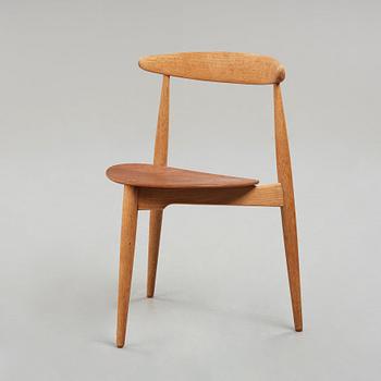 HANS J WEGNER, "The Heart chair", Fritz Hansen, Denmark 1950's.