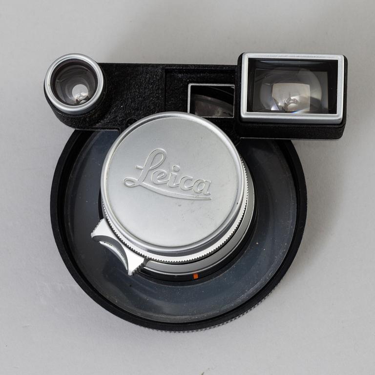 A Chrome Leica Summaron 1:2,8/35, nr 1782151, Ernst Leitz, Wetzlar.