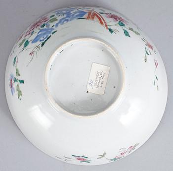 SKÅL, porslin, Qianlong, Kina 1700-tal.