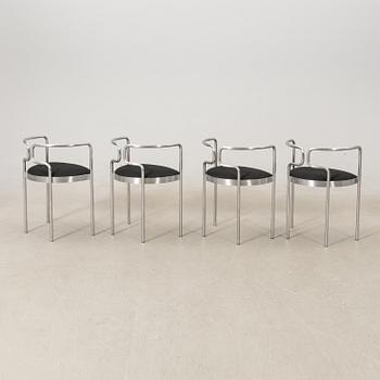 Henning Larsen, chairs, 4 pcs, model 9230, Fritz Hansen, Denmark, 1986.